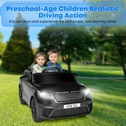 EastVita Kids 12V Ride on Cars (Licensed Land Rover) Ride on Electric Toys with Parent Remote Control, MP3 Player, Rocking, Pull Rod 3 Age+