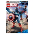 thumbnail image 2 of Set LEGO Super Heroes Figura para Construir: Nuevo Capitán América  76296, 2 of 4