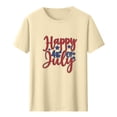 thumbnail image 4 of Tnhcen 4th of July Men's Premium Patriot Shirt USA Flag Graphic Summer Loose Fit Novelty T-Shirt Tops S-3XL, 4 of 5