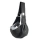 thumbnail image 5 of Transportín para mascotas Reversible, portátil, cómodo, arnés para mascotas, perros, gatos, bolso de hombro, bolsa suave para ir de compras, tienda de negro, 5 of 8