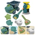 thumbnail image 2 of 1 Set of Outdoor Sand Toys Beach Sand Digging Toys Dinosaur Engineering Truck Toy, 2 of 10