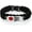 Nylon-Black, variant on Medical ID Wristband with QR Code - Waterproof Nylon Bracelet for Emergency Info