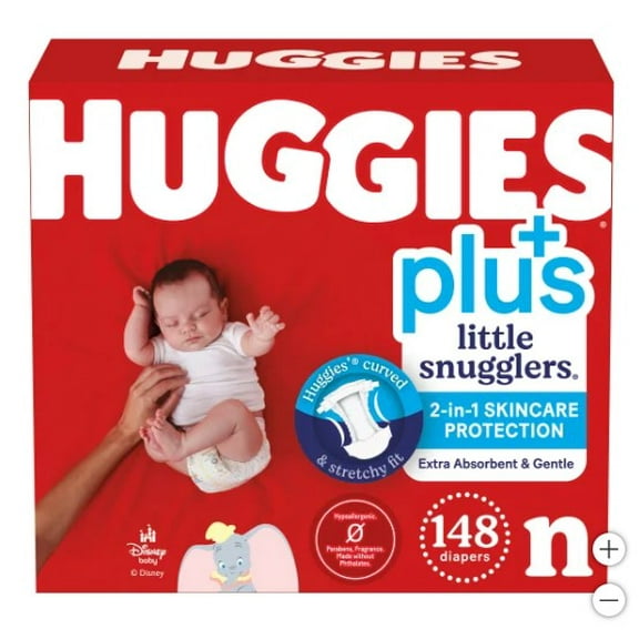 Huggies Plus Diapers Size Newborn