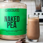 Naked Pea - Chocolate Pea Protein Isolate, Only 3 Ingredients, Chocolate Vegan Protein, 5LB