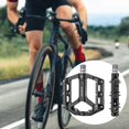 thumbnail image 5 of Kuntesetty 2 Pieces Bike Pedals Sturdy Flat Pedals for Repairing Folding Bikes BMX Black, 5 of 6