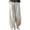 Style1-Beige linen pants women, variant on Mceream Cotton Linen Pants for Women Loose Fit Summer High Waist Comfy Trousers Pants with Pockets Vacation Summer Outfits Flowy Palazzo Pants Dark Gray XXXL