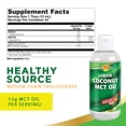 thumbnail image 2 of Nature's Life Liquid Coconut MCT Oil, Vegetarian | Energy & Metabolism Supplement, Keto & Paleo Friendly, 12oz, 24 Serv., 2 of 6