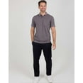 thumbnail image 2 of Real Essentials 3 Pack: Men's Regular-Fit Ribbed Polo Shirt With Pocket (Available in Big & Tall), 2 of 6