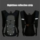 thumbnail image 4 of Mochila de ciclismo (1 unidad), bolsa de hidratación de 43 x 23 x 9 cm, bolsa de nailon repelente al agua con cordón ajustable para senderismo y desplazamientos (azul oscuro)., 4 of 8