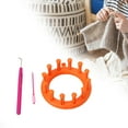 thumbnail image 3 of Telar de tejer redondo,Telar de tejer redondo,conjunto de sombreros para adultos,Telar de tejer,Telar de tejer circular para niños principiantes,Telar pequeño,herramienta para hacer, 3 of 8