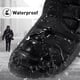 thumbnail image 4 of Botas de nieve para mujer, zapatos de invierno con forro polar cálido, botines hasta el tobillo, cómodos, sin cordones, impermeables, para senderismo al aire libre, 4 of 5