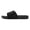 black, variant on Men's Hook and Loop Open‑Toe Slide Sandals, Adjustable Wide Strap Textured Insole Open‑Heel Design Thick Platform Outsole Footwear For Indoor Household And Casual Outdoor Use