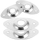 thumbnail image 1 of Nestingho 4Ud Placas De Jack Metalizado Para Guitarra Eléctrica Con Protección Contra, 1 of 6