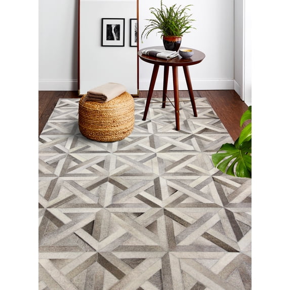 Bashian Nat Contemporary Geometric Area Rug
