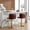 Burgundy, variant on Adjustable Swivel Barstools with Tufted PU Leather Back - Set of 2