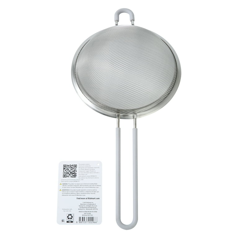 Mainstays 6-Inch Premium Stainless Steel Fine Mesh Strainer photo 8