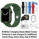thumbnail image 1 of Apple Watch Serie 7 reacondicionado (GPS, 41 mm), Caja de Aluminio Verde con Correa Deportiva Clover, Incluye 5 Correas Adicionales, Base de Carga, Protector de Pantalla y Cargador de 2 Amperios, 1 of 1