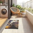 thumbnail image 4 of Yayeee Doormat for Indoor Entrance 32" x 20" Non Slippery Floor Rug, Colorful Skeleton with Cloud, 4 of 8