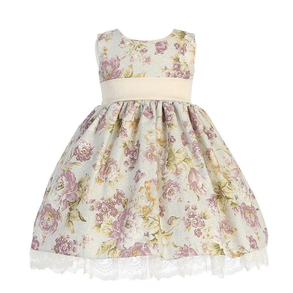 plum flower girl dresses