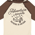 thumbnail image 4 of Inktastic Adventure Awaits Outside in Nature with Tent and Mountains Boys or Girls Long Sleeve Baby Bodysuit, 4 of 5