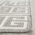 thumbnail image 3 of Safavieh Dhurries Grey Contemporary Rug - 3' x 5', 3 of 5