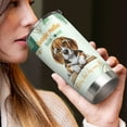thumbnail image 4 of Beagle Mother Book Lover Living That Dog Mom Life Happy Mother's Day 20oz Stainless Steel Tumbler Insulated Cup with Lid Beagles Dog Lover Gifts Idea - 03004, 4 of 5