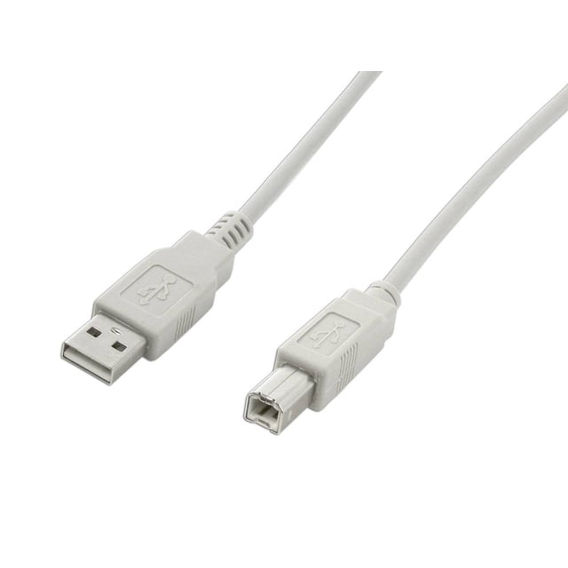 Cable Manhattan USB 2.0 A/Macho - B/Macho para Impresora y Scanner. Manhattan 317863