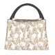 thumbnail image 1 of Fotbe Retro Bunny Flower Bolsa Térmica Portátil con Estampado, Bolsa de Entrega de Alimentos Aislada, Bolsa Reutilizable de Gran Capacidad para Comidas y Supermercado, 1 of 6