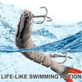 thumbnail image 6 of Fishing Lures 8-Segments Fish Bass Minnow Swimbait Tackle Hook Lure Lot G3, 6 of 7