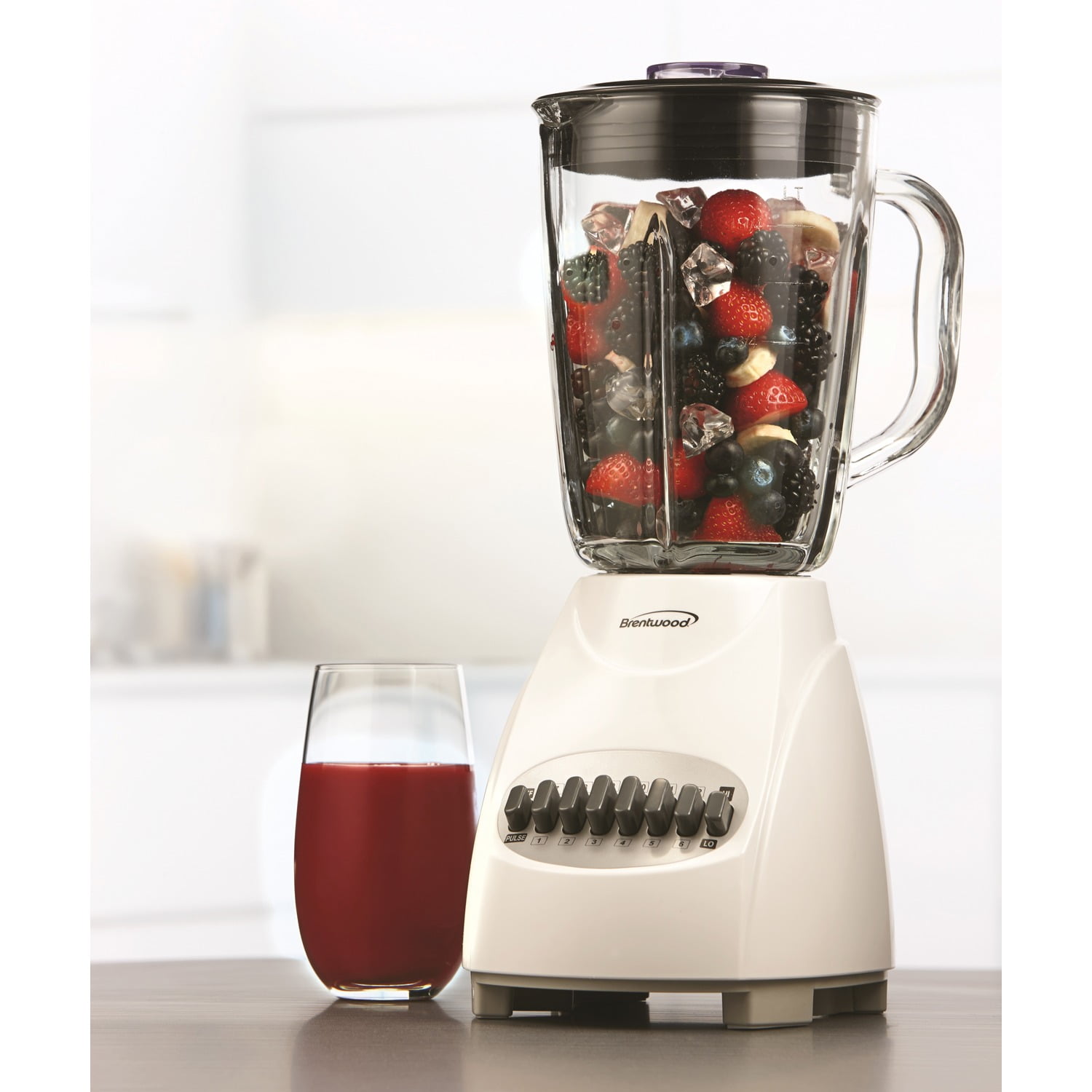 Brentwood Appliances JB-220PR 50-Ounce 12-Speed + Pulse Electric