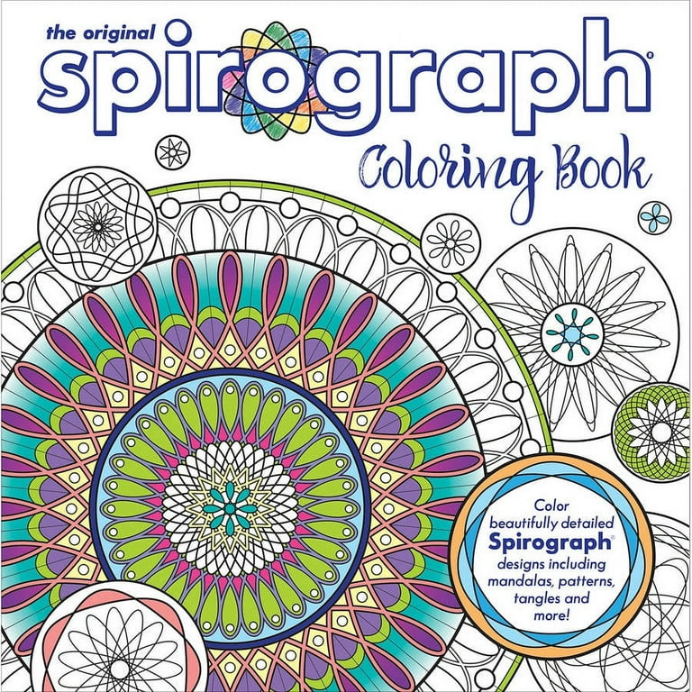 Spirograph - Fan of adult coloring books? A brand-new 48-page Spirograph  Coloring Book is coming soon, designed with you in mind!