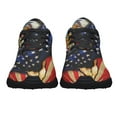 thumbnail image 5 of Native American flag Shoes Sneakers for Women Men Black Size 7, 5 of 7