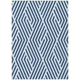 thumbnail image 2 of Addison Rugs Chantille Indoor/Outdoor Transitional Geometric Navy Washable Rectangle Rug, 3' x 5', 2 of 6