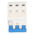 thumbnail image 4 of DIN Rail Mount Circuit Breaker, 3P Miniature Circuit Breaker 25A 400V Bistable Locking Clips  For Electrical Systems, 4 of 8