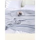 thumbnail image 5 of Manta de Lanzamiento Suave Manta de Lana Sólida Súper Suave Y Cálida con Sofá Cama Colgante 70x100cm Manta Súper Suave, 5 of 6