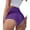 Purple, variant on Women's Shorts Wide Leg High Waist Yoga Gym Workout Booty Dance Pants Athletic Lifting Sports Leggings Trendy Casual Shorts S-5XL
