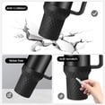 thumbnail image 3 of Bota de silicona para Stanley Cup de 30 onzas/20 oz de Thxbag, color negro, 3 of 6