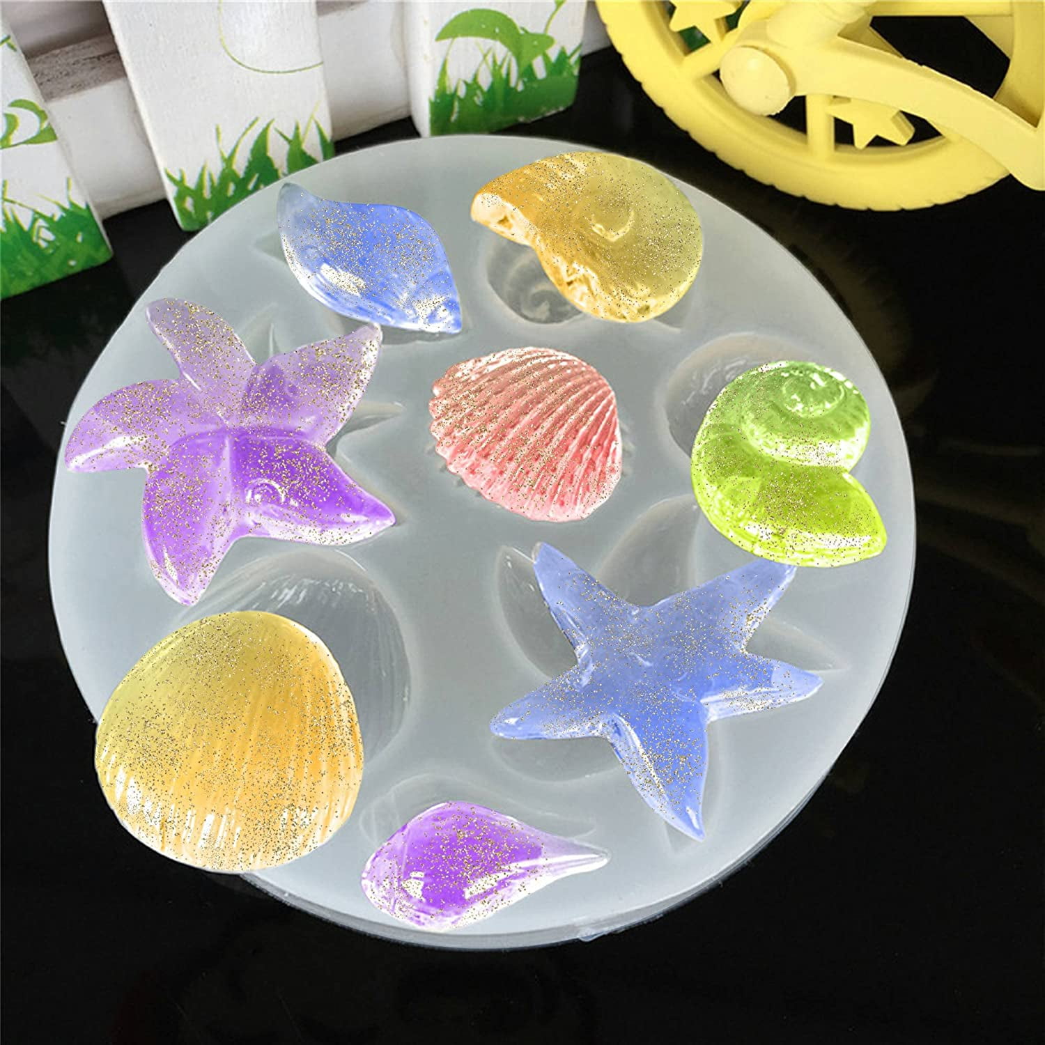Silicone Mold Making Kit Liquid Silicone Rubber Non-Toxic Translucent Clear  Mold Making Silicone-Mixing Ratio 1:1-Molding Silicone for Resin Molds,Silicone  Molds DIY Manual Making (N.W 20.2oz) 