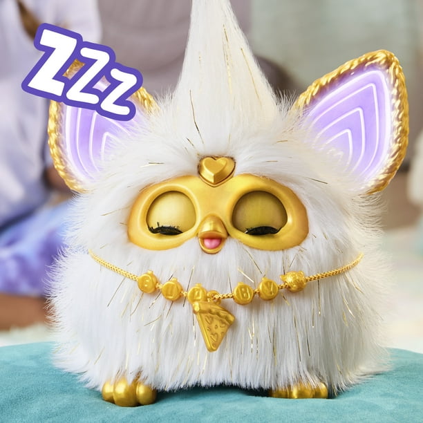 Furby Gold Glam Interactive Plush Toy - English Version - Walmart.ca