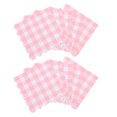 thumbnail image 4 of 100 servilletas desechables de papel a cuadros rosas, servilletas a cuadros rosas, servilletas desechables para bodas, cumpleaños, fiestas, picnics y eventos festivos., 4 of 6