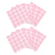 thumbnail image 4 of 100 servilletas desechables de papel a cuadros rosas, servilletas a cuadros rosas, servilletas desechables para bodas, cumpleaños, fiestas, picnics y eventos festivos., 4 of 6