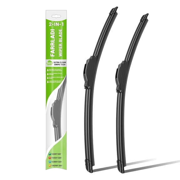 FARRLADI 28" 14" Silicone Windshield Wipers Replacement for Toyota Corolla 2020-2025,Prius C 2012-2019,Honda Fit 2009-2020,OEM Quality Premium All-Season Front Wiper Blades (2 Pack)