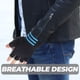 thumbnail image 4 of par de guantes de ciclismo antideslizantes de medio dedo para deportes al aire libre., 4 of 7