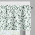thumbnail image 3 of Ambesonne Garden Valance Pack of 2, Olive Branches, 54"X18", Almond Green Green, 3 of 5