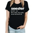 thumbnail image 5 of Fesfesfes Tshirts Shirts for Women's Fashion Crewneck Printed Short Sleeve T-shirt Casual Loose Shirt Tops Tee Shirts Womens M(US:6), 5 of 5