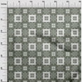 thumbnail image 3 of oneOone Cotton Poplin Dusty Green Fabric Geometric Sewing Craft Projects Fabric Prints By Yard 42 Inch Wide, 3 of 4