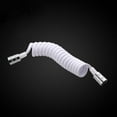 thumbnail image 4 of Fancy 2m Flexible Bidet Sprayer Tube, Household Bathroom Toilet PU Handheld Bidet Sprayer Spring Tube Hose Accessory Gray, 4 of 6