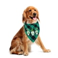 thumbnail image 1 of LSLJS St. Patrick's Day Dog Bandanas Dog Scarf Green Washable Scarf, Dog Collars, 1 of 2