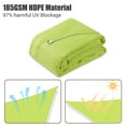 thumbnail image 3 of Yescom 13x10Ft 97% UV Block Rectangle Sun Shade Sail Outdoor Patio Pool Garden Yard Lawn Carport Net Apple Green, 3 of 11