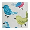 thumbnail image 4 of BANET  Animal Tablecloth, Colorful Birds Watercolor Effect Humor Funny Mascots Paint Brush Art, Rectangular Table Cover for Dining Room Kitchen Decor white, 4 of 8